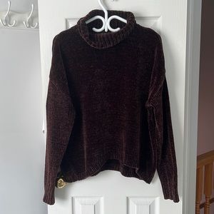 Forever 21 Chenille Knit Turtleneck